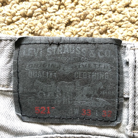 Levi’s 521 jeans 33x32 - Picture 4 of 5